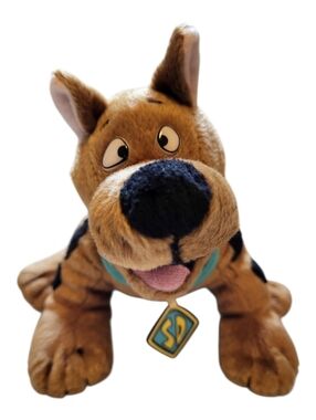 Vintage Scooby-Doo 2000s Plush Stuffed Animal GANZ Canada Cartoon Network Dog